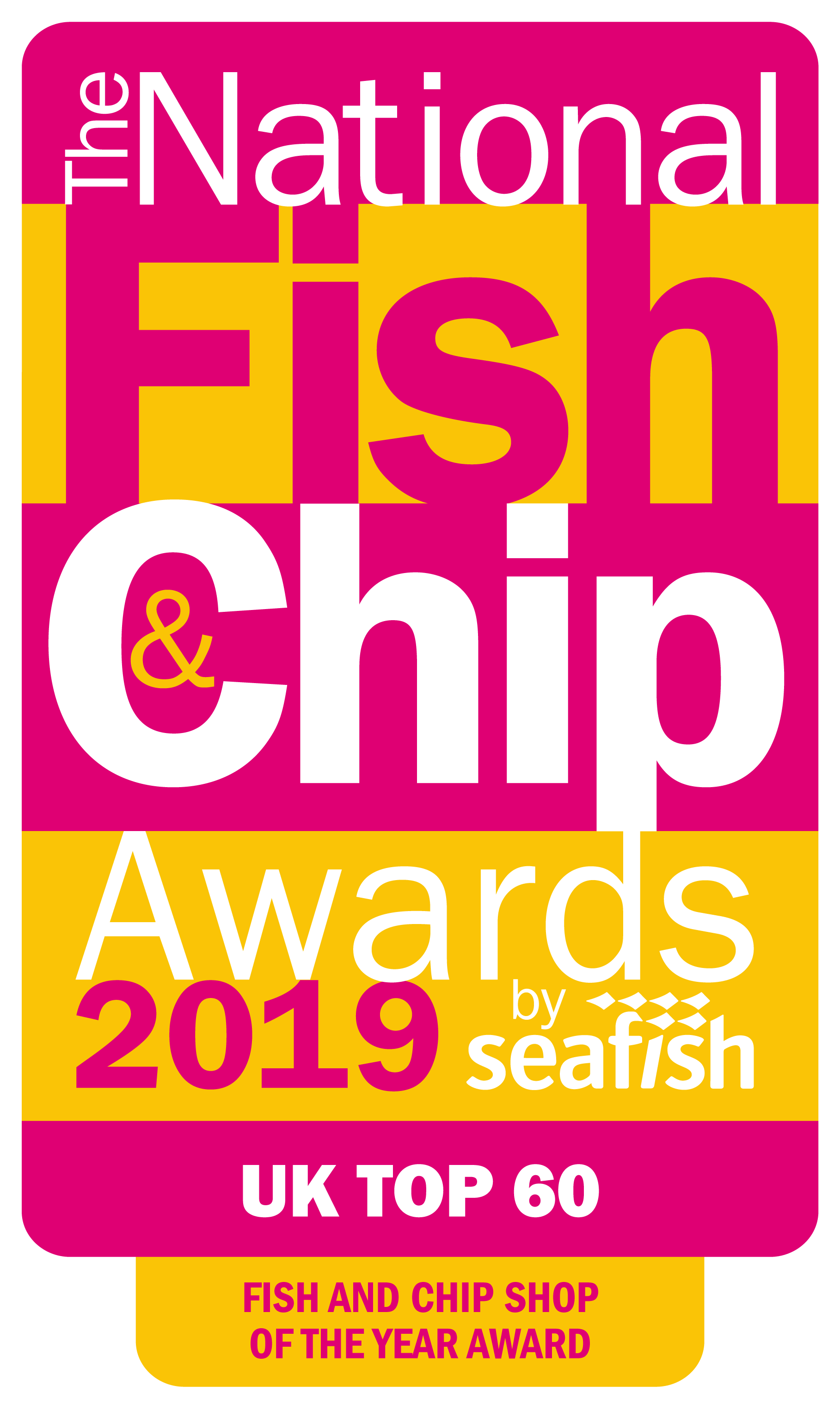 NFCA19 Top 60 Logo - Fish and Chip Shop of the Year Award